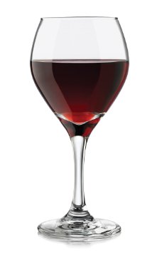 Libbey 3056S4 4 Piece Basics Red Wine Glass, 10 oz, Clear
