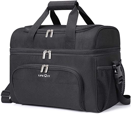 Lifewit Soft Cooler Bag Lightweight Portable Cooler Tote Double Layer