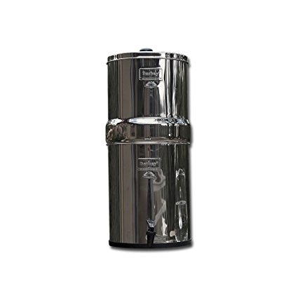 Big Berkey Water Filter - 2 Black Filters and 2 PF-2 Fluoride Filters