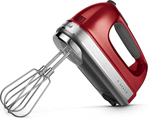 KitchenAid KHM926ER Empire Red 9-Speed Hand Mixer