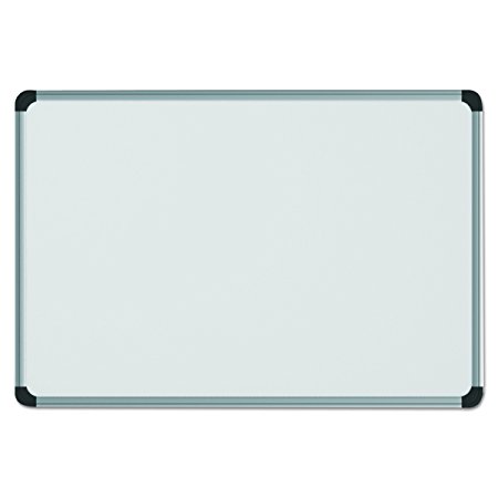 Universal 43733 Magnetic Steel Dry Erase Board, 36 x 24, White, Aluminum Frame