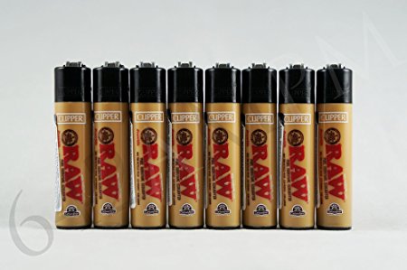 8 Mini Raw Clipper Lighters