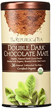 The Republic of Tea, Double Dark Chocolate Mate, 36-Count
