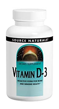 Source Naturals Vitamin D-3 5000IU - 120 Capsules