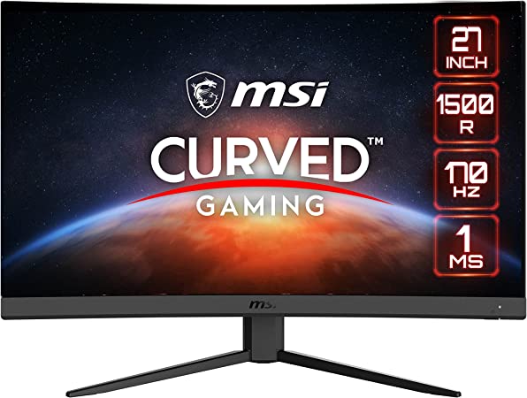 MSI G27C4 E2, 27" Gaming Monitor, 1920 x 1080 (FHD), VA, 170Hz, FreeSync Premium, HDMI, Displayport, Tilt