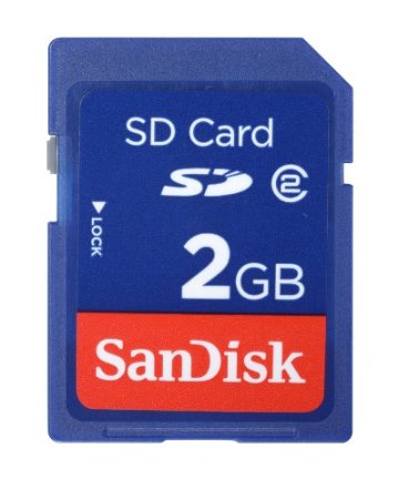 SanDisk 2 GB SD Flash Memory Card SDSDB-002G-A14F