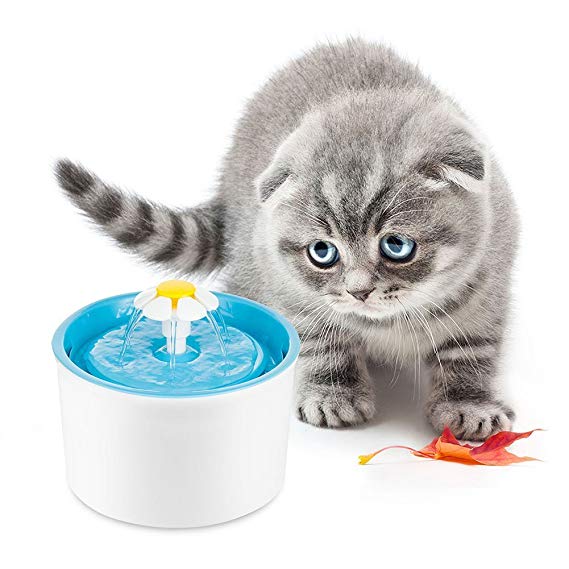 Koalad Cat Fountain Pet Fountain Automatic Pet Water Dispenser, Pet Health Caring Fountain for Cat and Small Dog/Animals