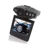 25-inch HD Car LED IR Vehicle DVR Road Dash Video Camera Recorder Traffic Dashboard Camcorder - LCD 270 degrees whirl