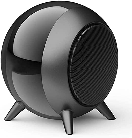 Portable Mini Speakers Bluetooth Wireless - Quality Metal,Built-in Microphone, Voice Call Bluetooth Speaker, TWS,AUX, TFcard, Hd Stereo and Bass, Suitable for Family Outdoor Party Travel (Black)