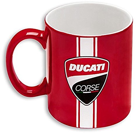 Ducati Corse Logo Coffee Tea Ceramic Mug Red 987694009