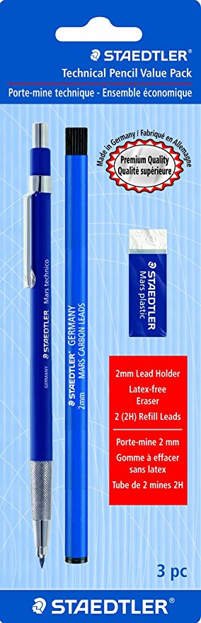 Staedtler Mars Technical Mechanical Pencil Set, 780SBK