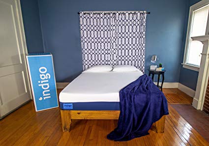 Indigo Sleep Classic Twin Mattress |Supportive Cool Gel Memory Foam |Great Sleep for Couples |Two Comfort Choices |CertiPUR-US|Non-Toxic |Patented |Clean & Safe|100 Night Trial