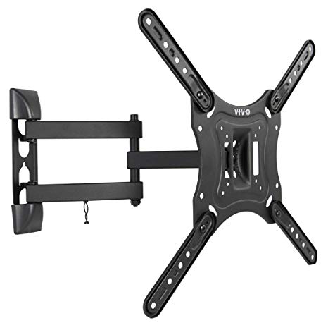 VIVO TV Wall Mount Fully Articulating VESA Stand Bracket for LCD LED Plasma Screen 23” to 55” (MOUNT-VW01E)