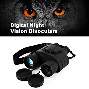 Night vision binoculars ,Bestguarder 4X50mm HD Digital Night Vision Binocular 300m /980ft Range Takes 5mp Photo & 720p Video with 1.5 inch TFT LCD and Camera & Camcorder Function Adjustable Eyepiece