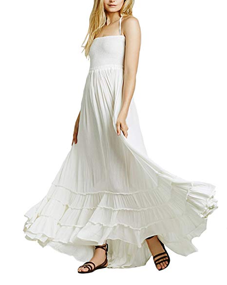 CA Mode Women's Halter Bridesmaid Evening Formal Gown Prom Maxi Long Dress