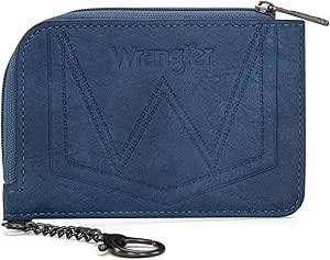 Wrangler Credit Card Wallet Womens Keychain Wallet Front Pocket Wallets