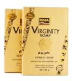Rosa Virginity Soap Bar Feminine Tighten with Gift Box 2 Pack