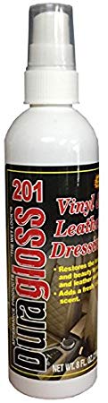 Duragloss 201 Milky White Vinyl and Leather Dressing - 8 oz.