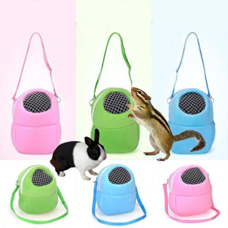 ximimark Pet Carrier Bag Soft-Sided Carriers Hamster Portable Breathable Outgoing Bag for Small Pets