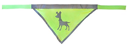Alcott Essential Visibility Dog Bandana with Reflective Trim & Accents
