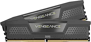 CORSAIR Vengeance DDR5 RAM 96GB (2x48GB) 6000MHz CL30 AMD Expo Intel XMP iCUE-Kompatibler Computerspeicher – Grau (CMK96GX5M2B6000Z30)