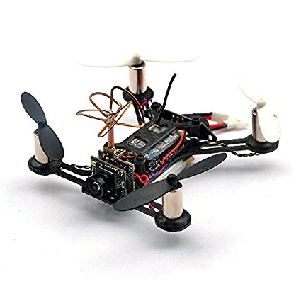 REALACC Eachine Tiny QX95 95mm Micro FPV Racing Quadcopter with Camare Based On F3 EVO Brushed Flight Controller Mini Nano Quadcopter Drone BNF (Flysky Receiver)