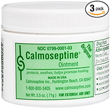 Calmoseptine Ointment 2.50 oz (Pack of 3)
