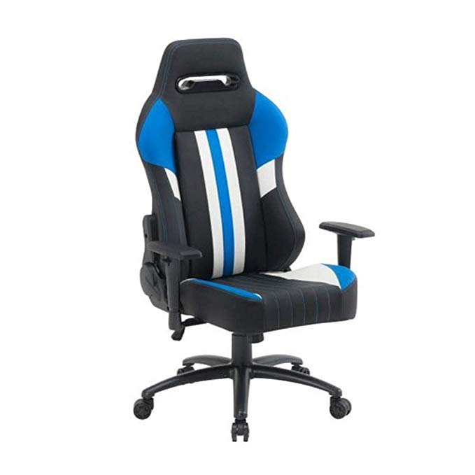 Racing Chair Swivel Office Chair High Back Gaming Chair with PU Leather