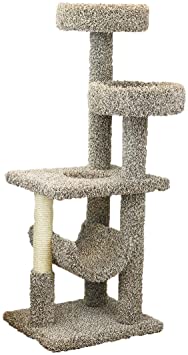 New Cat Condos 140009-Neutral Large Cat Play Gym Cat Tree