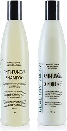 Healthy Hair Plus - Anti Fungal Shampoo (12 oz) & Conditioner (8 oz) by Healthy Hair Plus