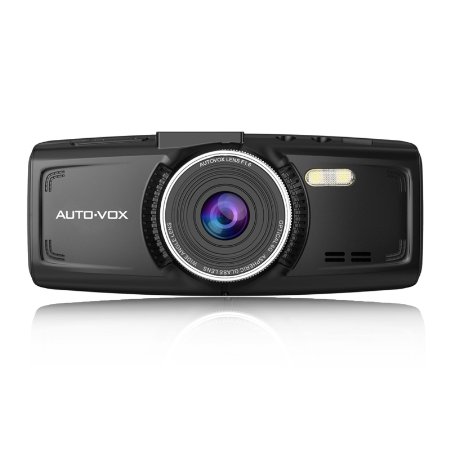 AUTO-VOX D1 Full-HD 1080P 27 Dash Cam with WDR Superior Night Mode and FREE 32GB Micro-SD