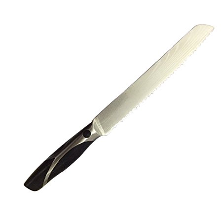 Serrated Edge Bread Knife High Quality Stainless Steel Light weight & Easy to Use Ergonomic Handle