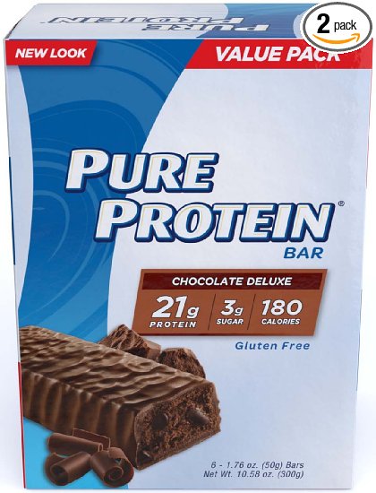Pure Protein Chocolate Deluxe, 50 gram, 6 count Multipack (Pack of 2)