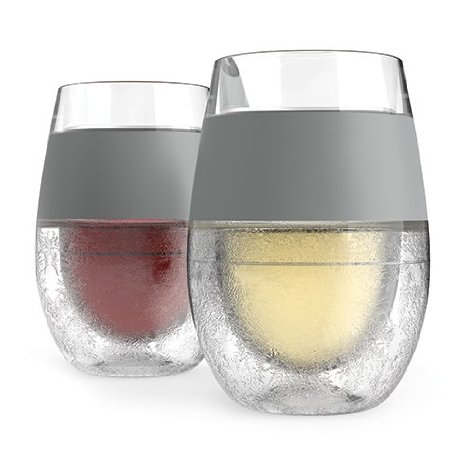FREEZE(TM)  Cooling Wine Glasses (Set of 2) by HOST