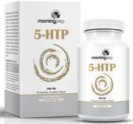 5-HTP Time Release Supplement 120 count 200mg Per Caps with added Vitamin B6 By Morning Pep 5 HTP Is A Natural Appetite Suppressant That Helps Improve Your Overall Mood Relaxation And A Restful Sleep