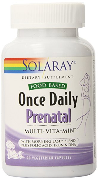 Solaray Once Daily Prenatal Capsules, 90 Count