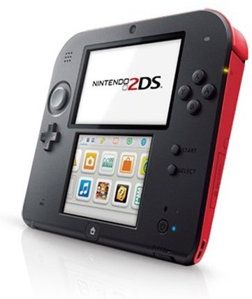 Nintendo 2DS Handheld System - Crimson Red (Certified Refurbished)