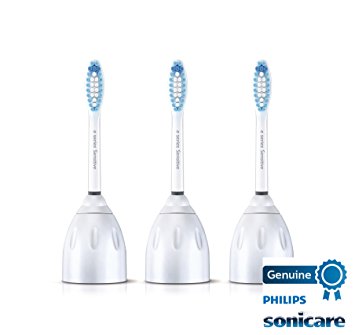 Philips Sonicare E-Series replacement toothbrush heads for sensitive teeth , HX7053/64, 3-pack