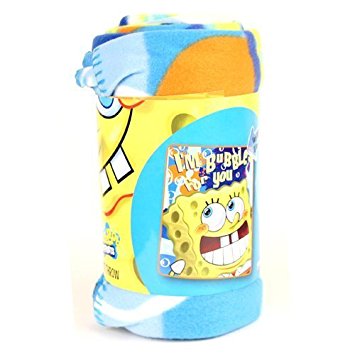 SpongeBob Bubble Trouble Fleeece Blanket