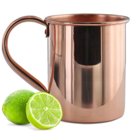 Solid Copper Mugs 22 oz Large Authentic Unlined Moscow Mule Copper Mug