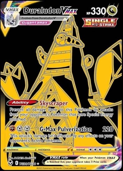 Duraludon Vmax - TG30/TG30- Silver Tempest - Trainer Gallery Pokemon Black & Gold - Ultra Rare Card