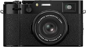 Fujifilm X100VI Digital Camera - Black (Renewed)