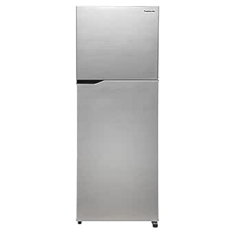 Panasonic 260 L Double Door 2 Star AI Enabled Inverter Technology Frost Free Refrigerator (NR-TH271BUSN, Shiny Silver, Jumbo Fresh Vegetable Basket,2023 Model, Net Capacity 237L)