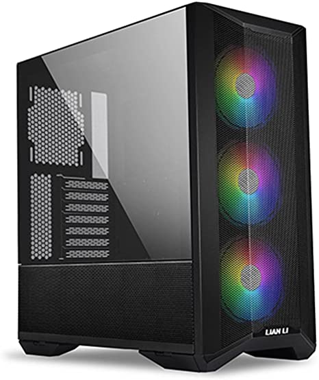 Lian-Li LANCOOL II MESH RGB ATX Mid-Tower Case with Type-C Port, Black