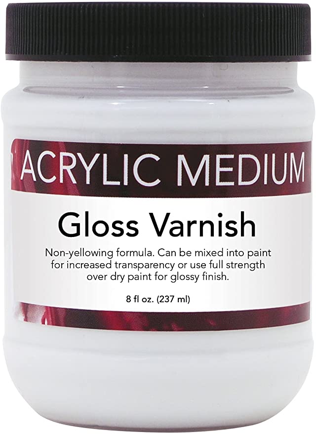 Art Advantage 8-Ounce Acrylic Gloss Varnish