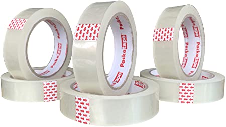 Cellotape | 6 Extra Long Transparent Rolls at 24mm x 66m | Ideal for Gift Wrap Christmas Birthday Home or Office | High Quality Clear Stationery Tape from Packatape