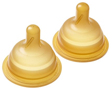 Playtex Drop-Ins NaturaLatch Latex Nipple - Slow Flow - 2 Pack (Discontinued by Manufacturer)