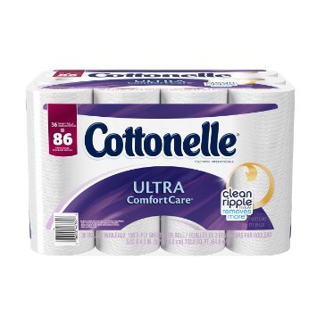 Cottonelle Ultra ComfortCare Family Roll Toilet Paper Bath Tissue 36 Rolls