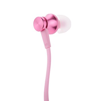 Xiaomi MI Piston 3 Dual Drivers Stereo In Ear Headset Earphones Earbuds 3.5mm w/Handsfree Call MIC for Smart Phone - Pink, 200*62*40mm