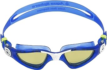 Aqua Sphere Kayenne Adult Swim Goggles - 180-Degree Distortion Free Vision, Ideal for Active Pool or Open Water Swimmers